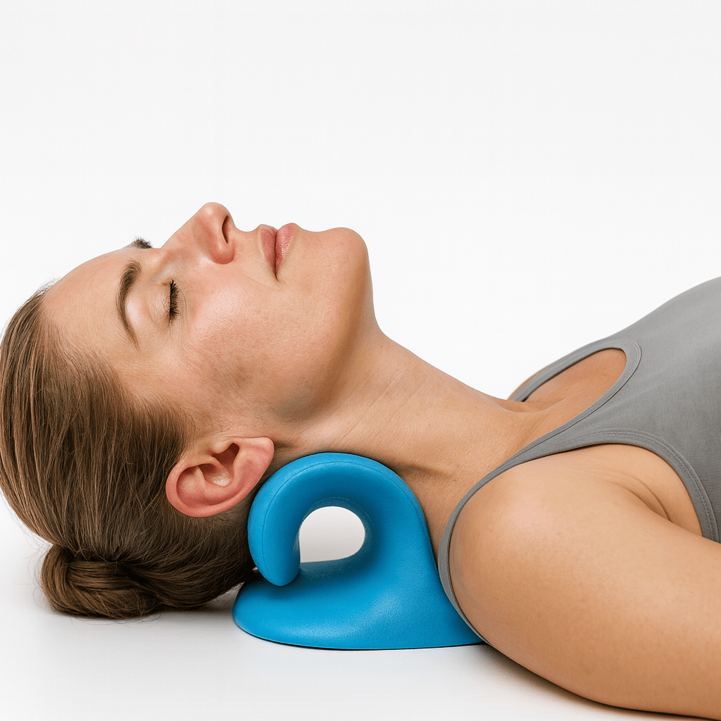 Shaped Pillow Neck Relaxer