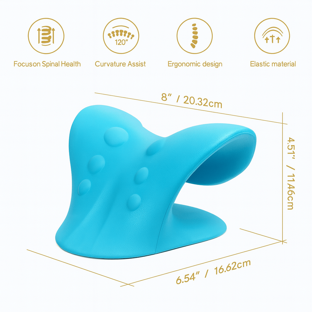 Shaped Pillow Neck Relaxer