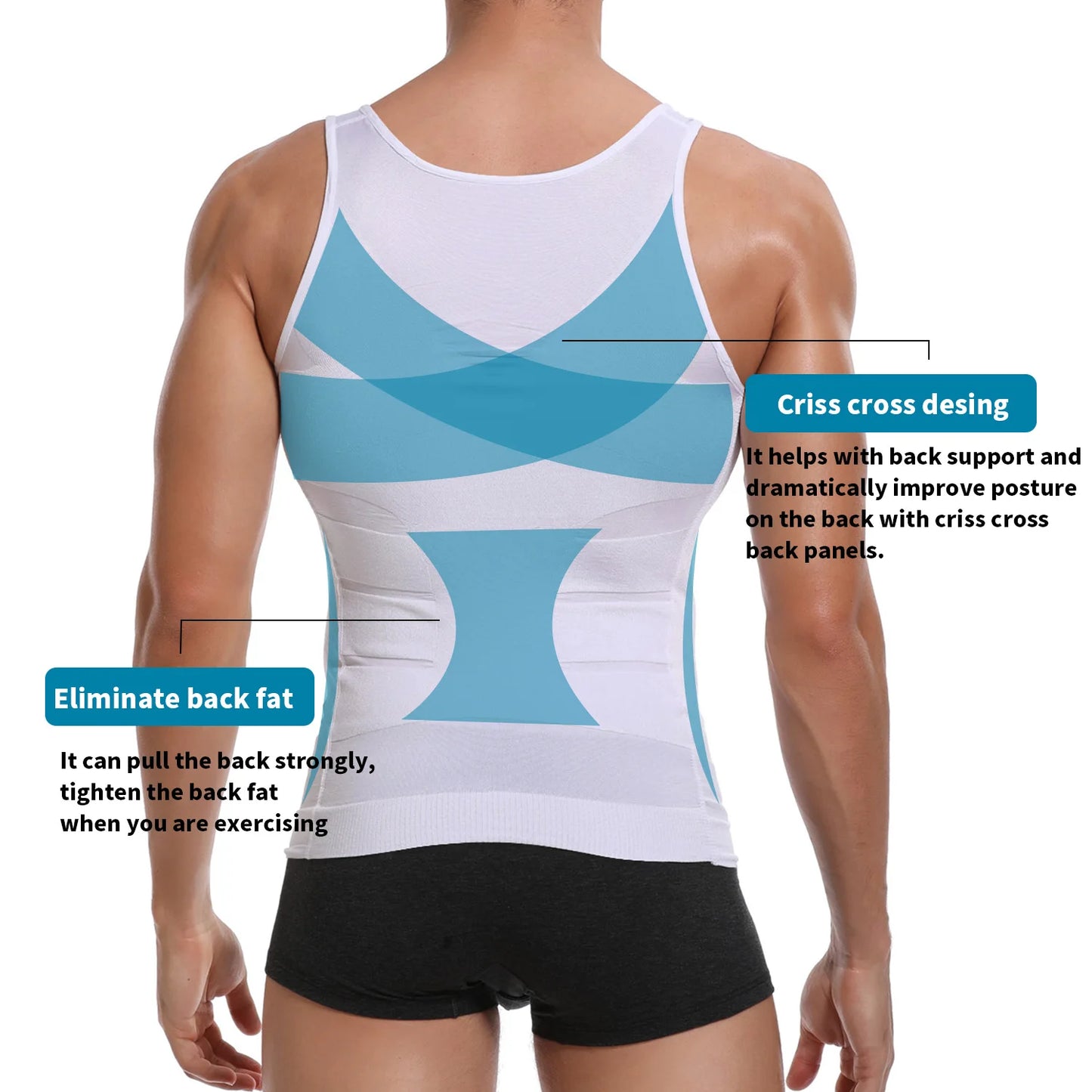 Vest Shirt Compression Abdomen