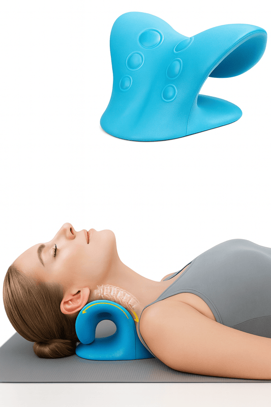 Shaped Pillow Neck Relaxer